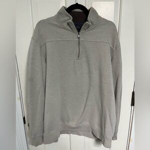 Arrow Men's Tan Zip-Up Sweater